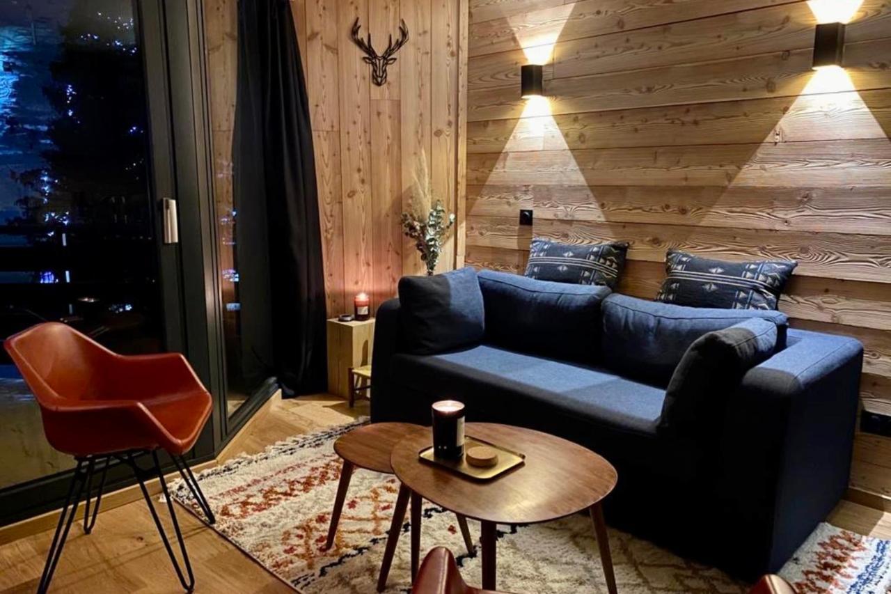 Serre-Chevalierstudio Terrace Next To Ski Slopes 圣沙夫雷 外观 照片
